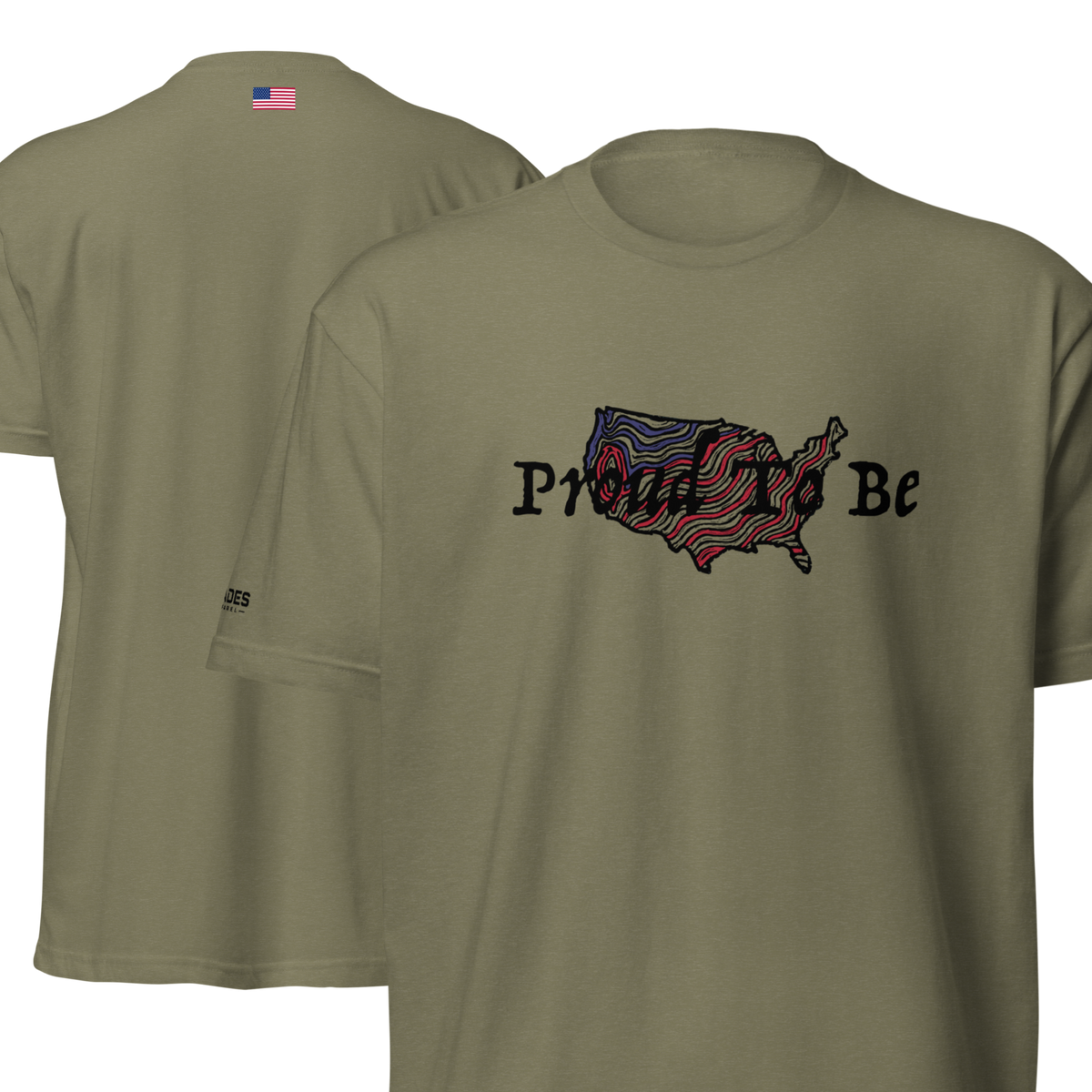 Proud To Be "The 48" USA 6210 T-Shirt