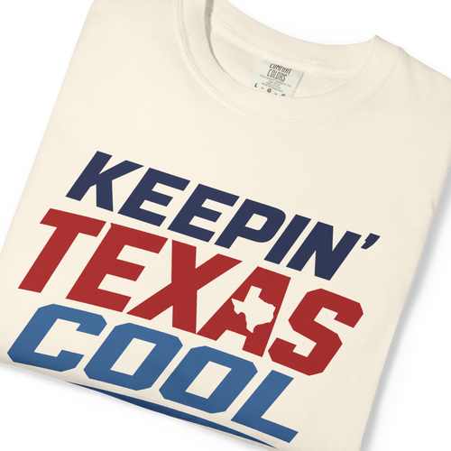 "Keepin' Texas Cool" HVAC Pro Heavyweight T-Shirt