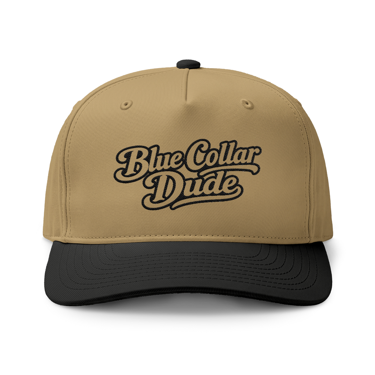 Blue Collar Dude Two-Tone Cap - AS1154 Snapback Embroidered