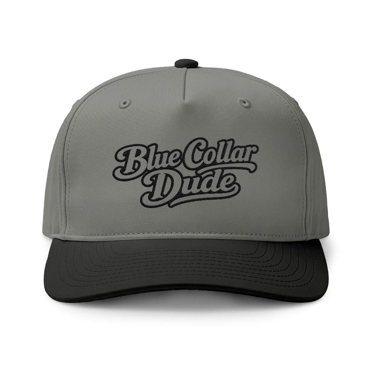 Blue Collar Dude Two-Tone Cap - AS1154 Snapback Embroidered