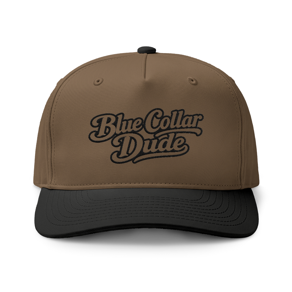 Blue Collar Dude Two-Tone Cap - AS1154 Snapback Embroidered