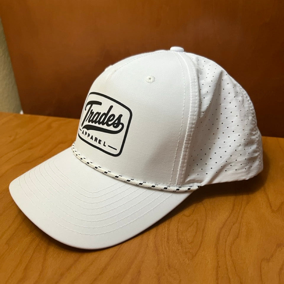 "Trades Apparel" Printed Perforated Performance Cap – Snapback