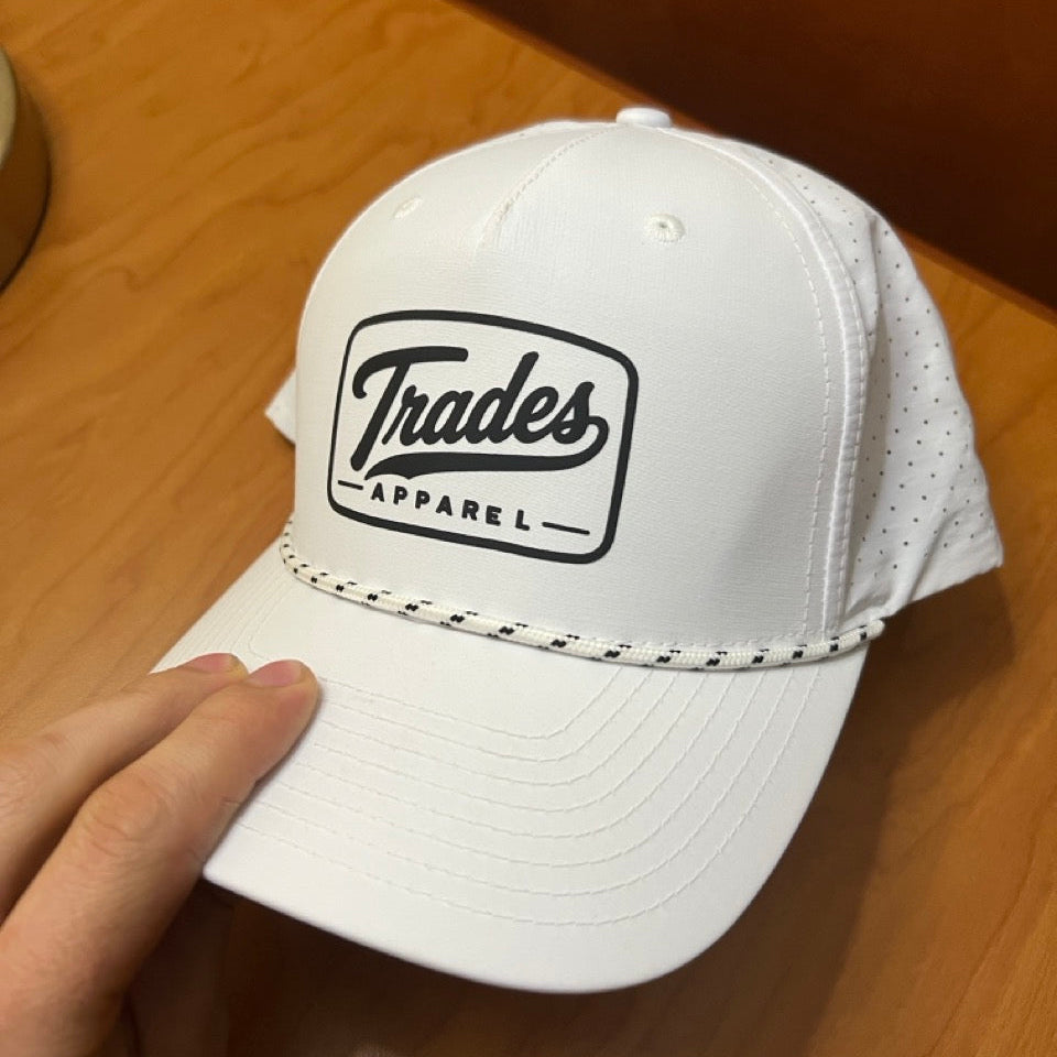 "Trades Apparel" Printed Perforated Performance Cap – Snapback