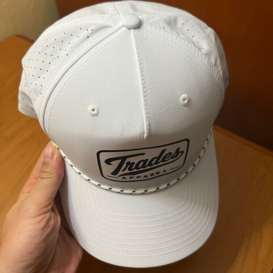 "Trades Apparel" Printed Perforated Performance Cap – Snapback
