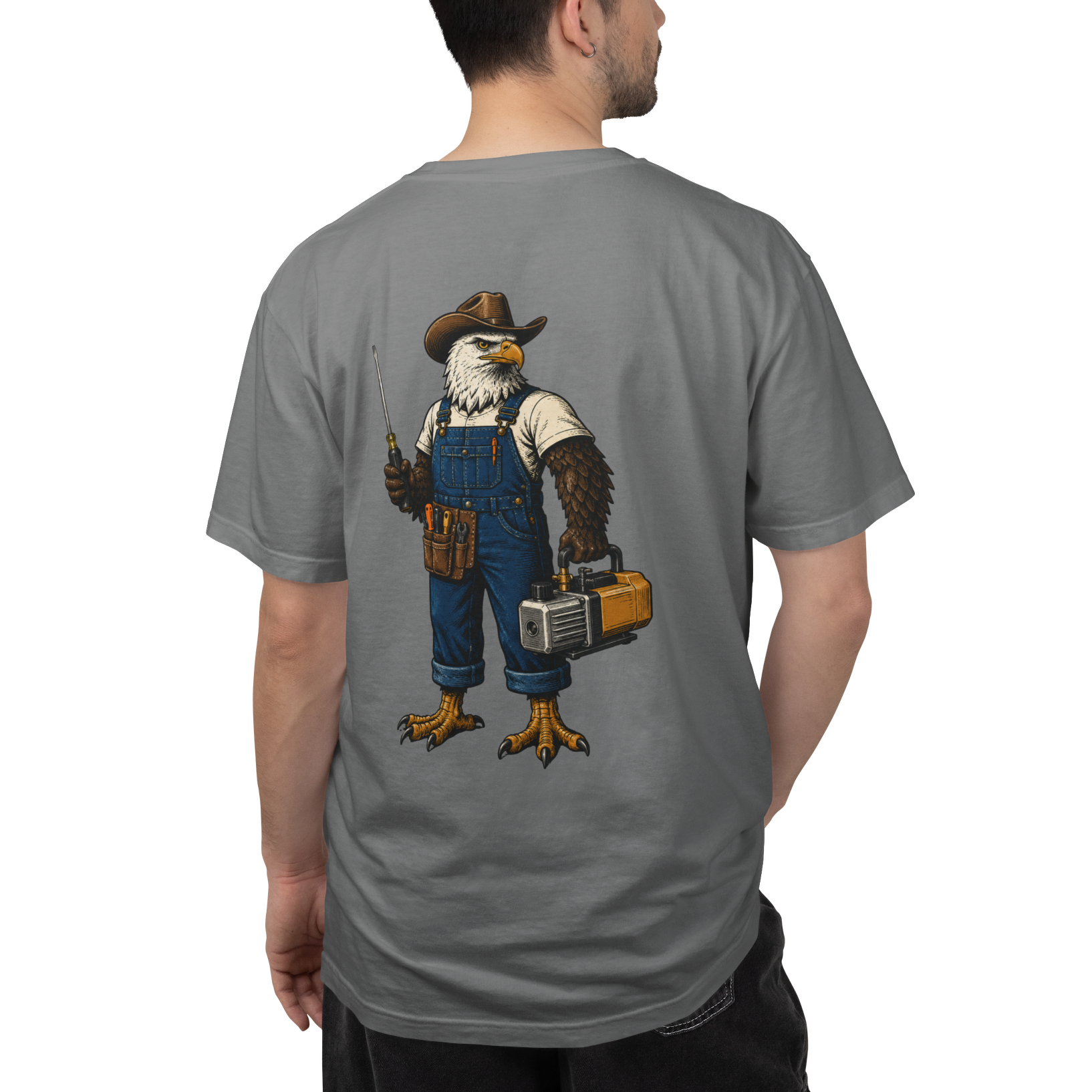 HVAC Eagle Farmer 1717 T-Shirt