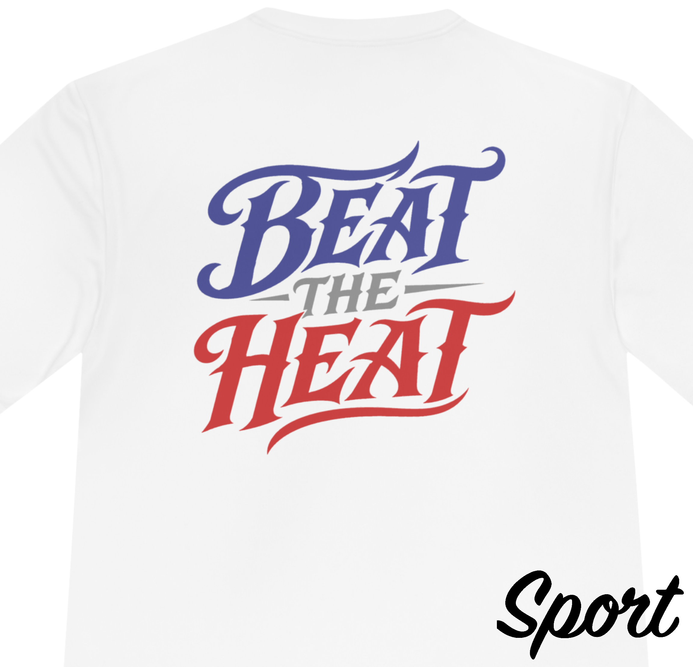 "Beat The Heat" Sports Featherlight Moisture-Wicking Tee