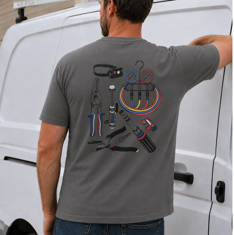 HVAC Pro Tools Heavyweight T-Shirt
