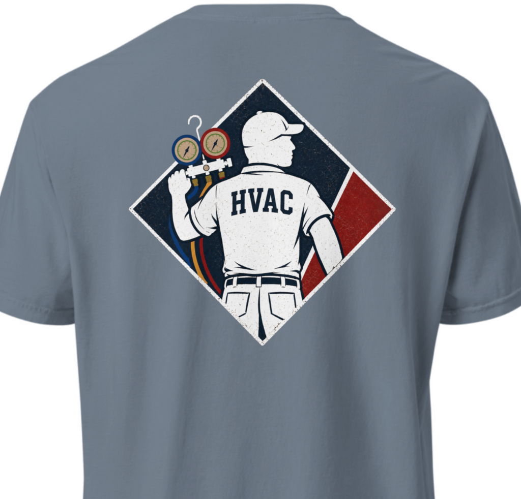 Professional HVAC Leauge 1717 T-Shirt