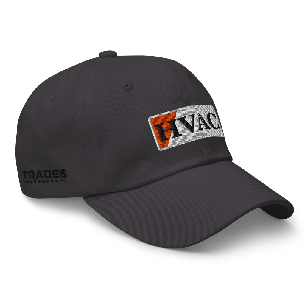 HVAC Branded Double Sided Embroidered - Orange & White