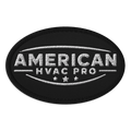 American HVAC Pro BW Patch - Embroidered