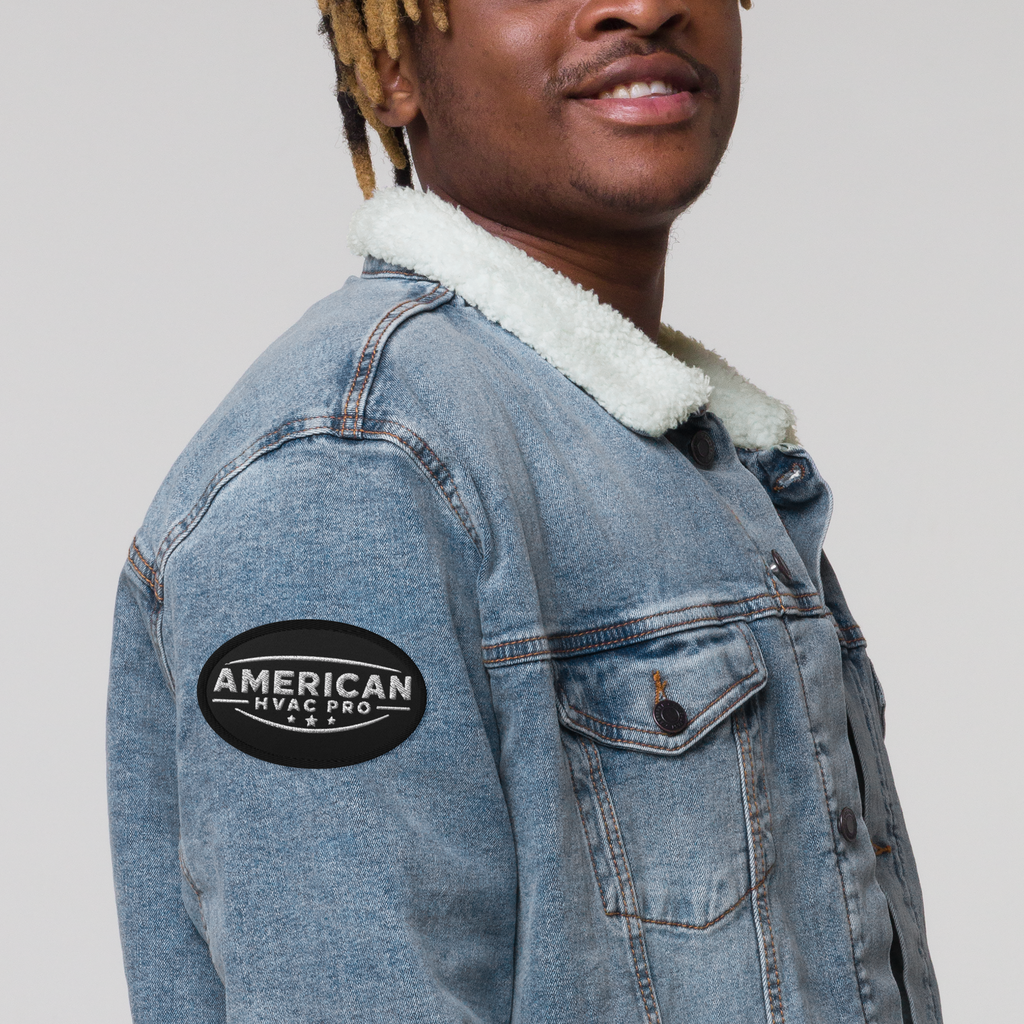 American HVAC Pro BW Patch - Embroidered