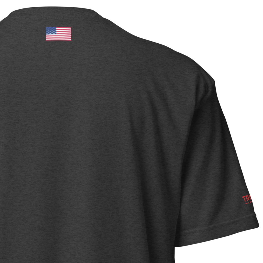 American HVAC Pro RYB Emblem - Flag Back 6210 T-Shirt