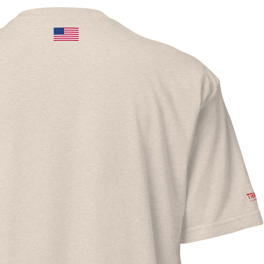 American HVAC Pro RYB Emblem - Flag Back 6210 T-Shirt